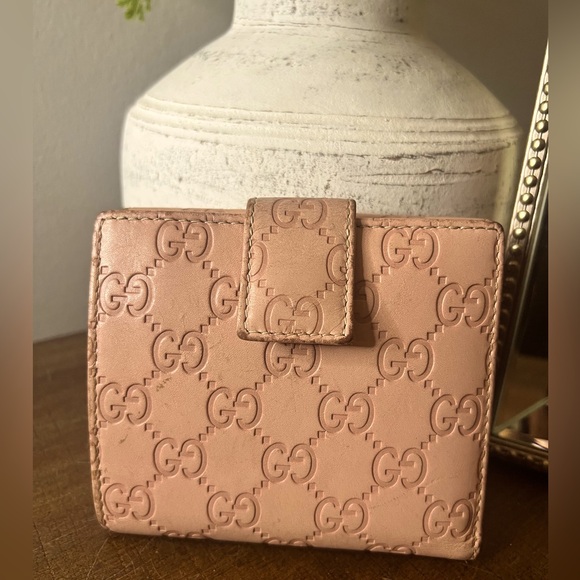 Gucci Guccissima Blush Pink Flap Wallet (With COA) - Picture 3 of 14